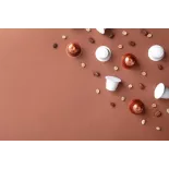 Capsules biodégradables de café bio du Pérou Grand Cru pour Nespres...