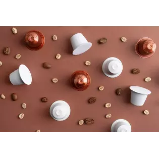 Biodegradable capsules of Peruvian organic coffee Grand Cru for Nes...