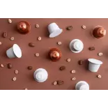 Biodegradable capsules of Peruvian organic coffee Grand Cru for Nes... Biodegradable capsules of Peruvian organic coffee Grand Cru for Nes...