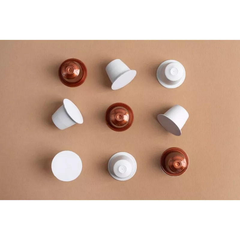 Capsules biodégradables de café bio du Pérou Grand Cru pour Nespres...