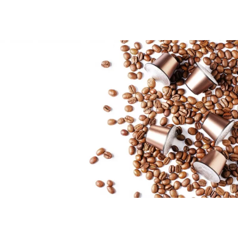 Capsules biodégradables de café bio du Pérou Grand Cru pour Nespres...
