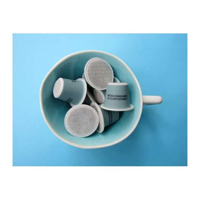 Biodegradable capsules of Peruvian organic coffee Grand Cru for Nes...