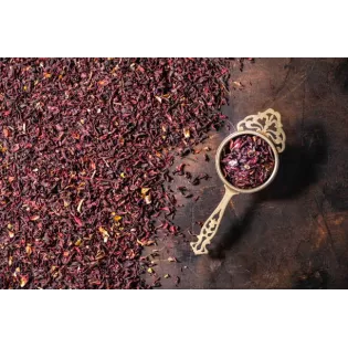 Organic dried hibiscus flowers from Egypt