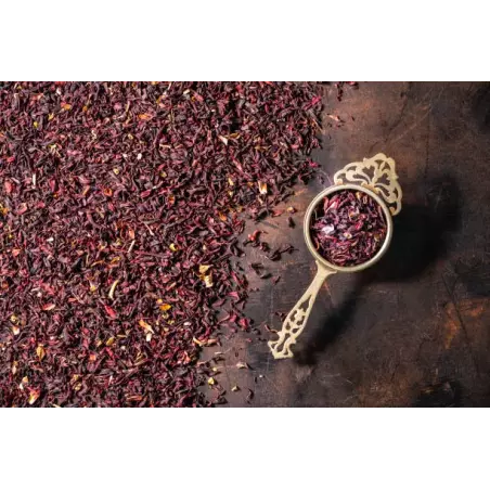 Fleurs d'Hibiscus séchées bio d'Egypte