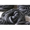 Organic & artisanal tagliatelle with squid ink from France - direct...