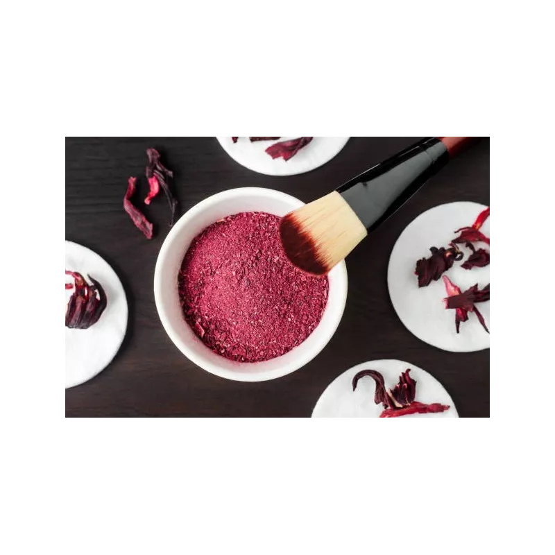 Organic Hibiscus flowers powder from Egypt Organic Hibiscus flowers powder from Egypt