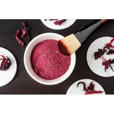Fleurs d'Hibiscus bio en poudre d'Egypte