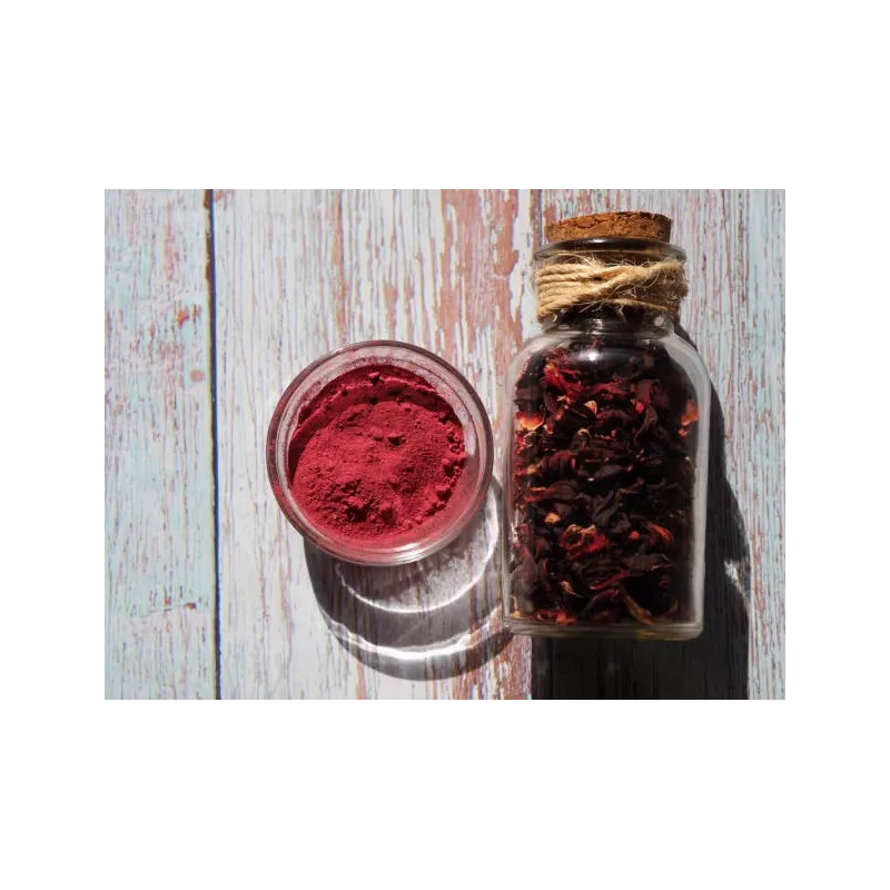 Organic Hibiscus flowers powder from Egypt
