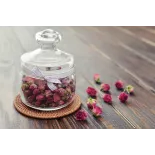 Bouton de rose séchée bio de Damas D'exception