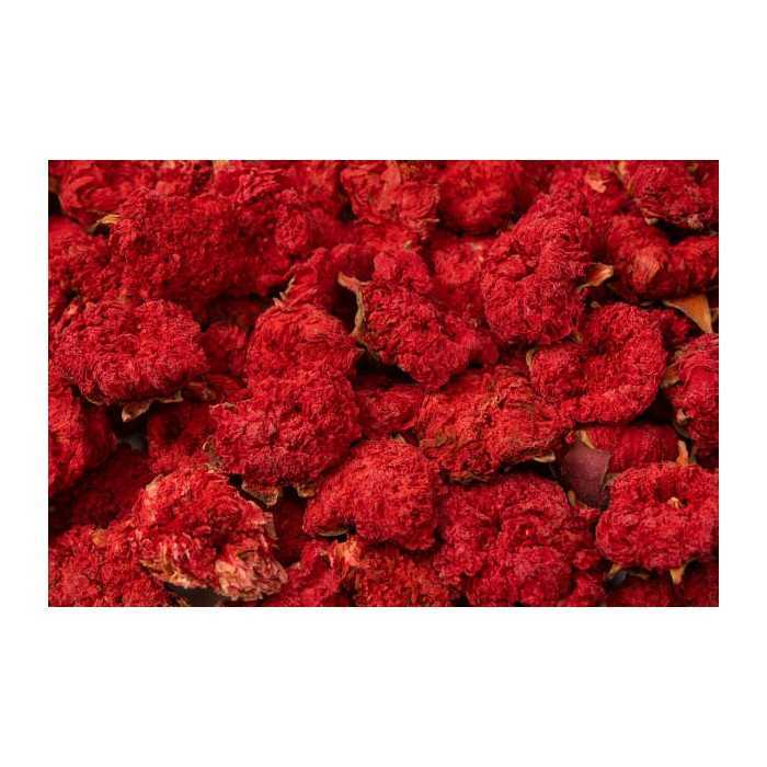 Organic dried pomegranate flowers & fairtrade from Uzbekistan