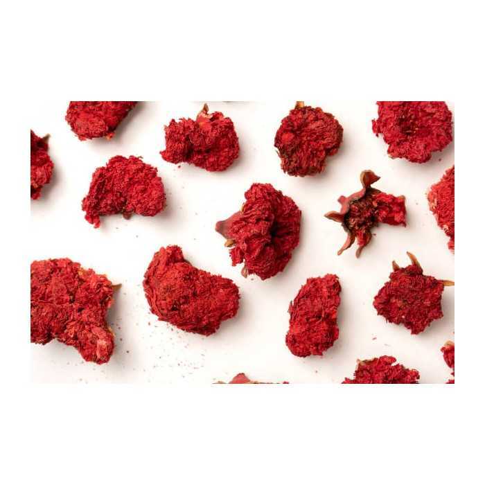 Organic dried pomegranate flowers & fairtrade from Uzbekistan