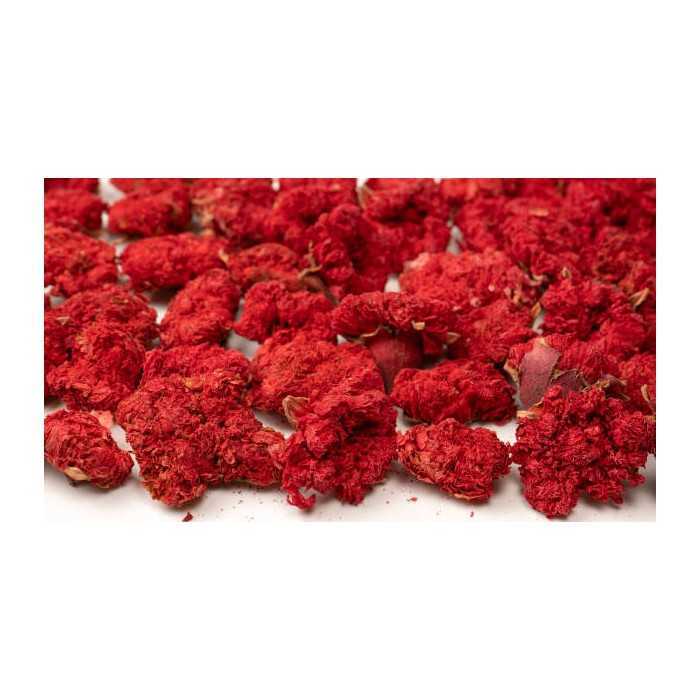 Organic dried pomegranate flowers & fairtrade from Uzbekistan