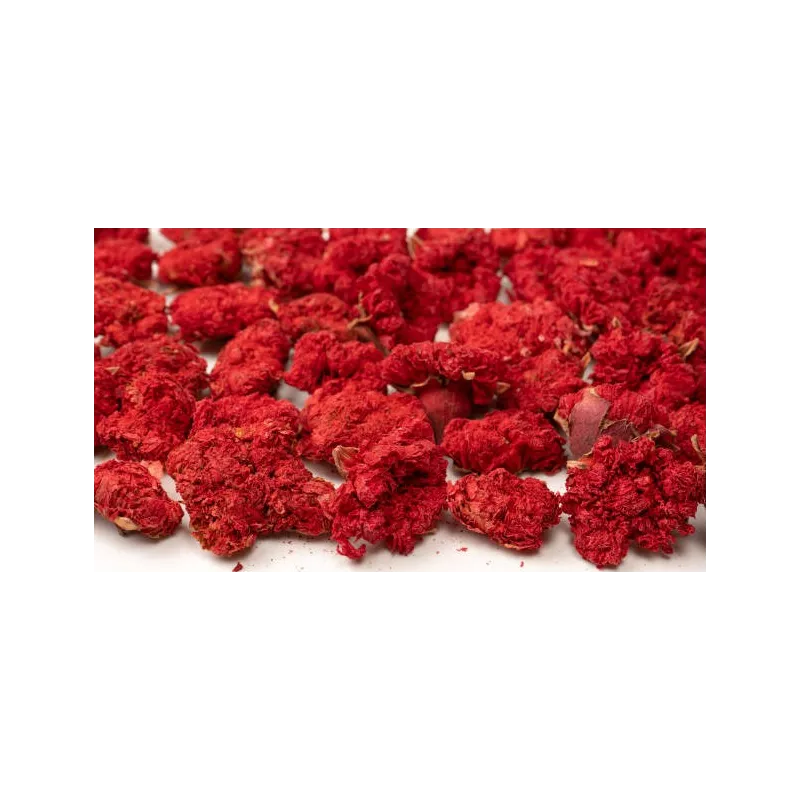 Organic dried pomegranate flowers & fairtrade from Uzbekistan