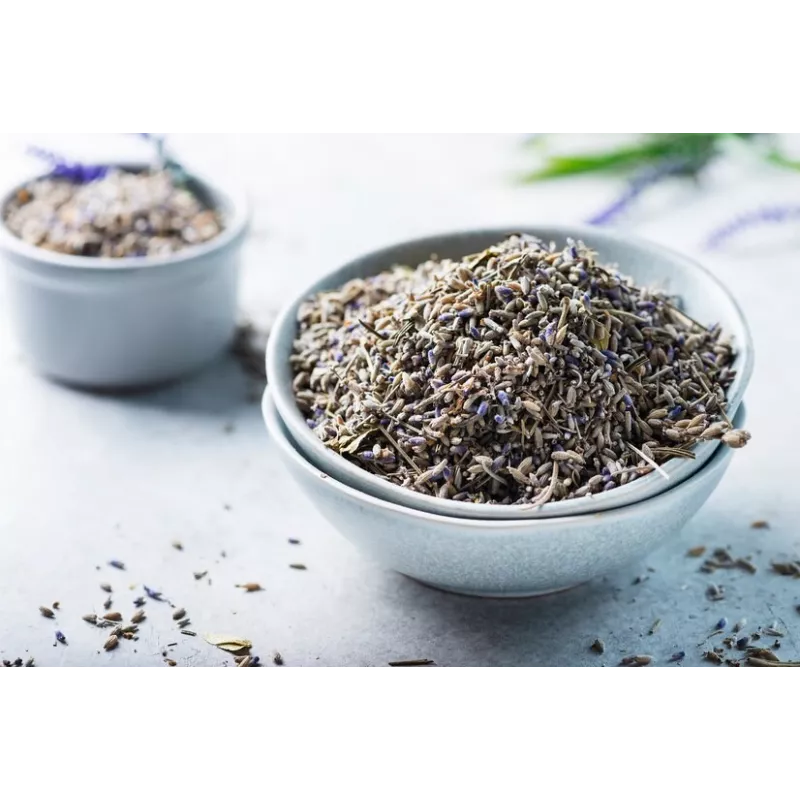 Fleurs de lavande fine bio séchée de Provence - Direct producteur