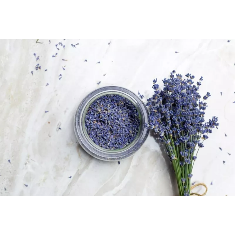 Fleurs de lavande fine bio séchée de Provence - Direct producteur