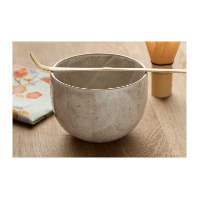 Traditional bamboo chashaku or spatula for Matcha - Handmade