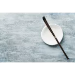 Chashaku ou spatule traditionnelle pour Matcha en bambou - Handmade