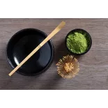 Chashaku ou spatule traditionnelle pour Matcha en bambou - Handmade