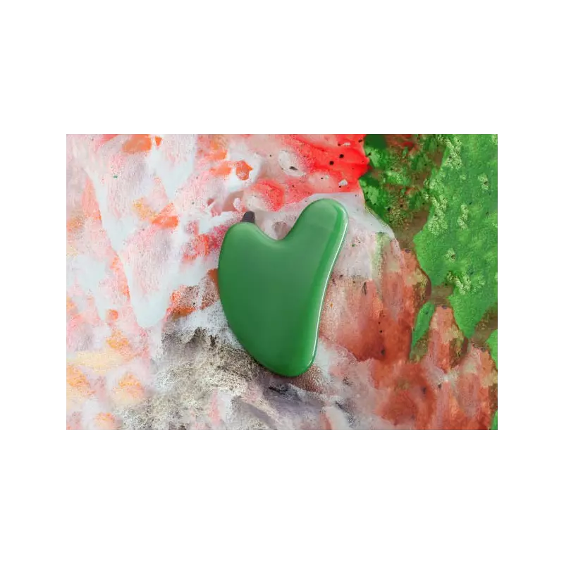 Pure jade gua sha for the face - handmade
