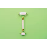 Pure white quartz beauty roller for face - Handmade Pure white quartz beauty roller for face - Handmade