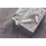 Pure white quartz beauty roller for face - Handmade Pure white quartz beauty roller for face - Handmade