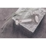 Rouleau de beauté de quartz blanc pur pour le visage - Fait main