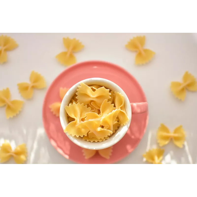 Farfalles ou Pâtes Papillons aux œufs frais bio natures & Artisanal...