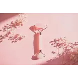 Pure pink quartz beauty roller for the face - Handmade Pure pink quartz beauty roller for the face - Handmade