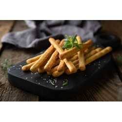 Organic gluten-free & vegan breadsticks with chickpeas from Vauclus...