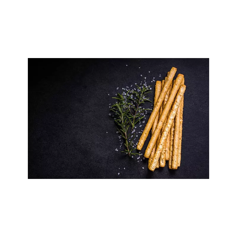 Gressins bio sans gluten & vegan au pois chiche du Vaucluse & Romar...