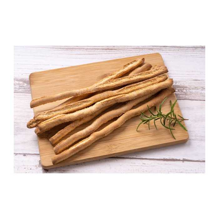 Organic gluten-free & vegan breadsticks with chickpeas from Vauclus...