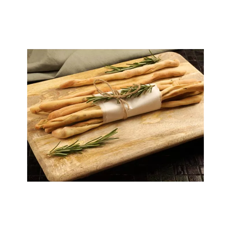Gressins bio sans gluten & vegan au pois chiche du Vaucluse & Romar...