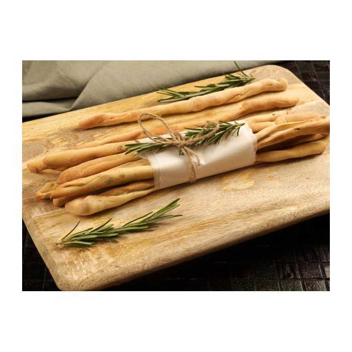 Organic gluten-free & vegan breadsticks with chickpeas from Vauclus...