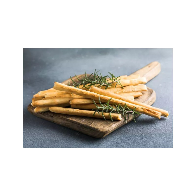 Gressins bio sans gluten & vegan au pois chiche du Vaucluse & Romar...