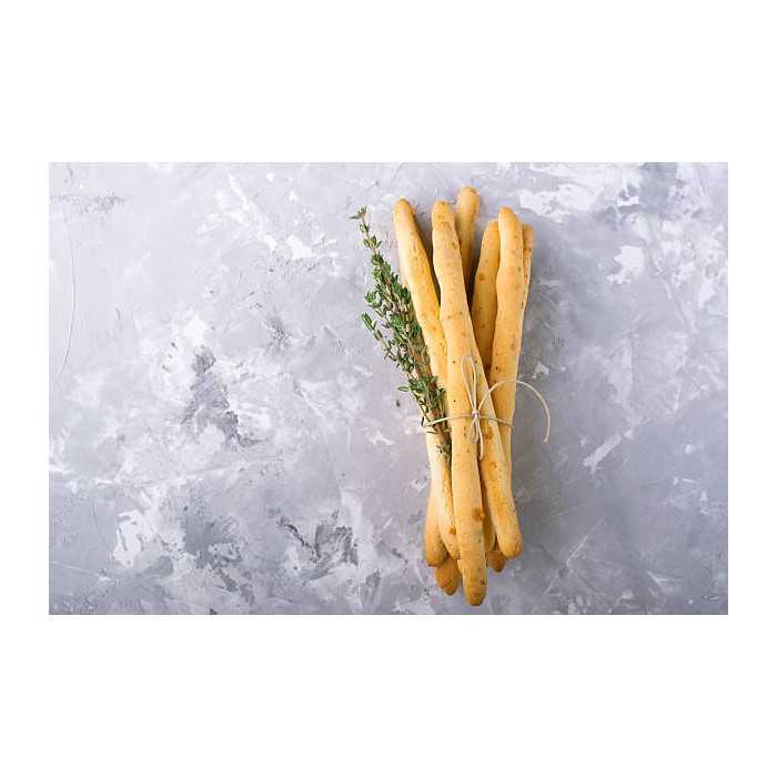 Organic gluten-free & vegan breadsticks with chickpeas from Vauclus...