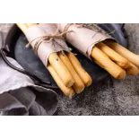 Organic gluten-free & vegan breadsticks with chickpeas from Vauclus...