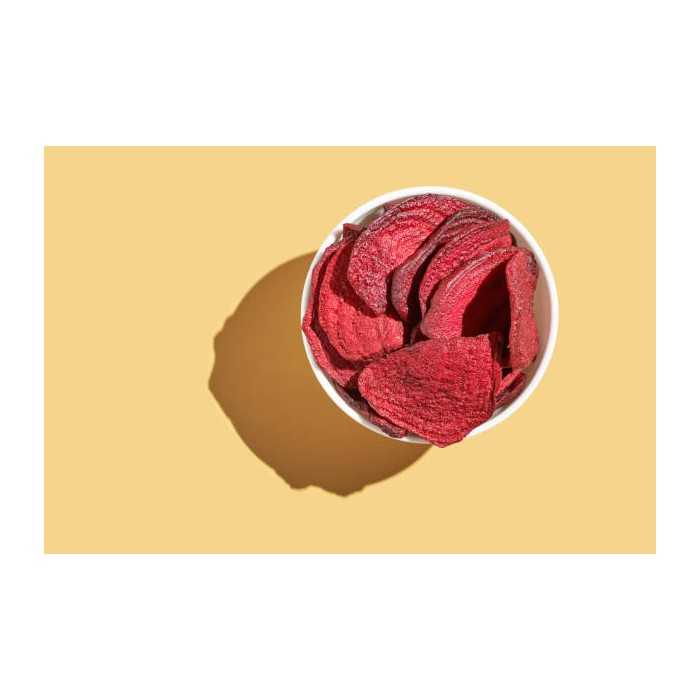 Organic beetroot chips vegan & without frying from Spain - Direct p...