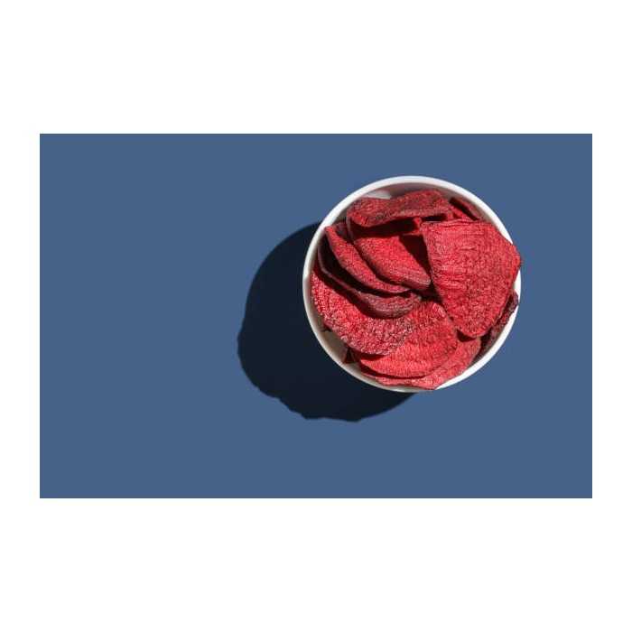 Organic beetroot chips vegan & without frying from Spain - Direct p...