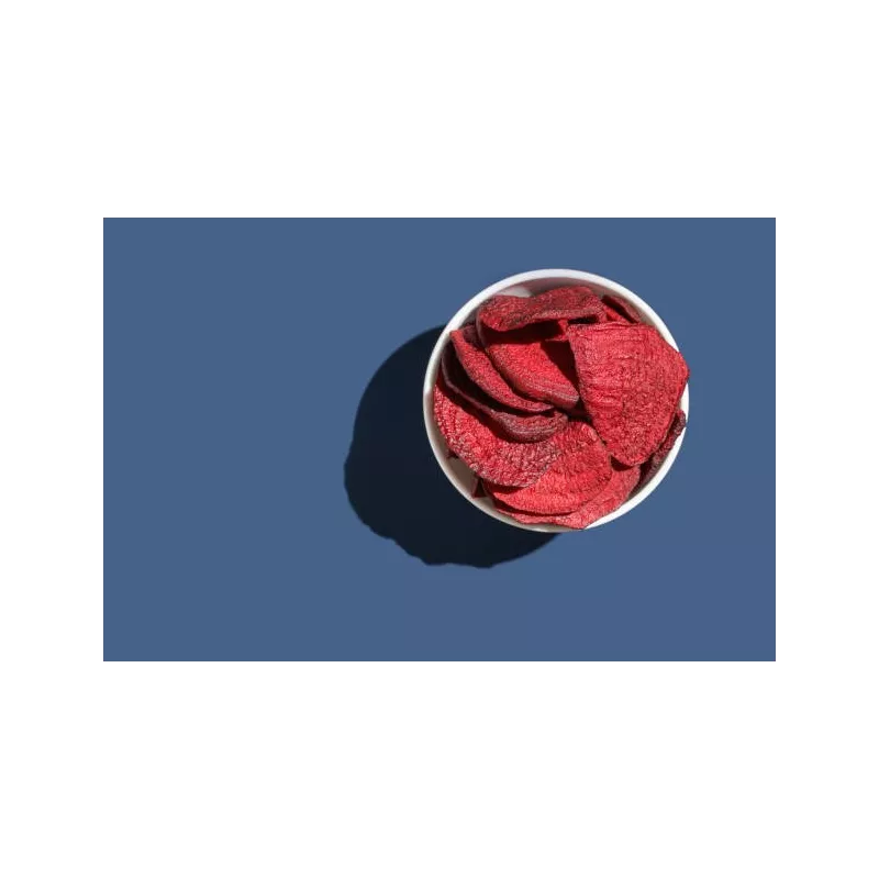 Organic beetroot chips vegan & without frying from Spain - Direct p...