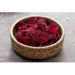 Organic beetroot chips vegan & without frying from Spain - Direct p...