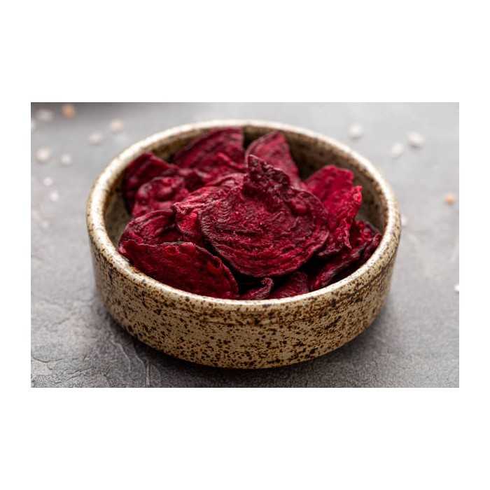 Organic beetroot chips vegan & without frying from Spain - Direct p...