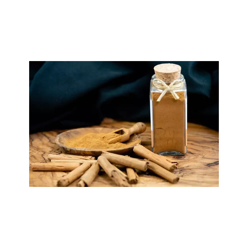 Organic & fairtrade cinnamon powder PGI from Ceylon in Sri Lanka