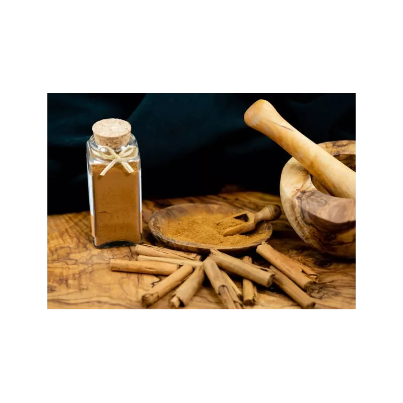 Organic & fairtrade cinnamon powder PGI from Ceylon in Sri Lanka