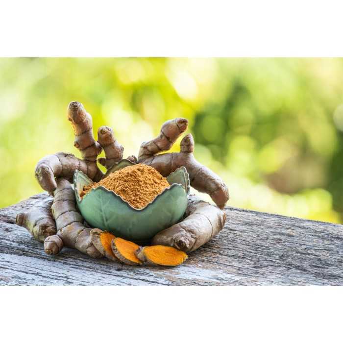 White turmeric powder organic & fairtrade from Kampot - Direct prod...