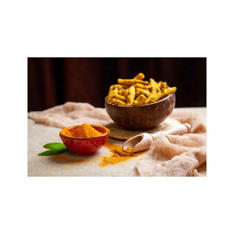 Curcuma naturel & équitable en poudre d'Haïti - Direct producteur