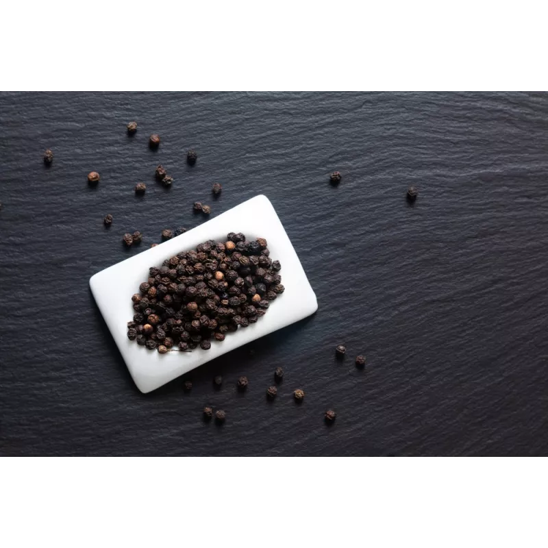 Organic fairtrade black pepper PGI from Kampot - direct producer