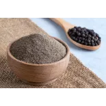 Organic fairtrade ground black pepper PGI from Kampot - direct prod...