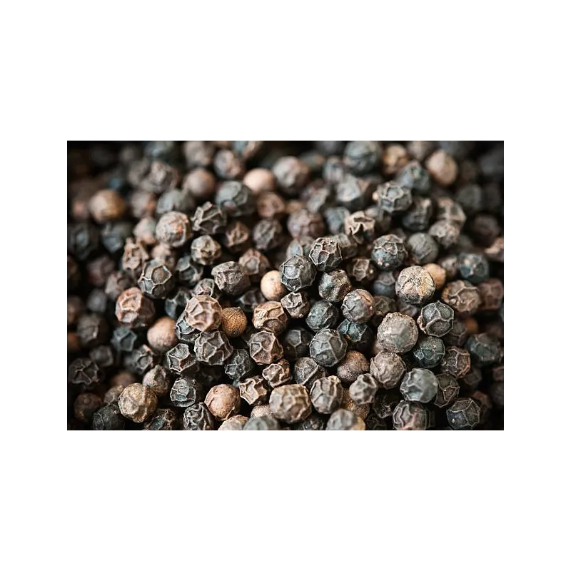 Organic fairtrade smoked black pepper PGI from Kampot - direct prod...