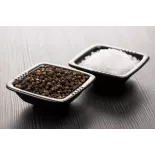 Fresh organic fairtrade pepper with salt PGI from Kampot - direct p...
