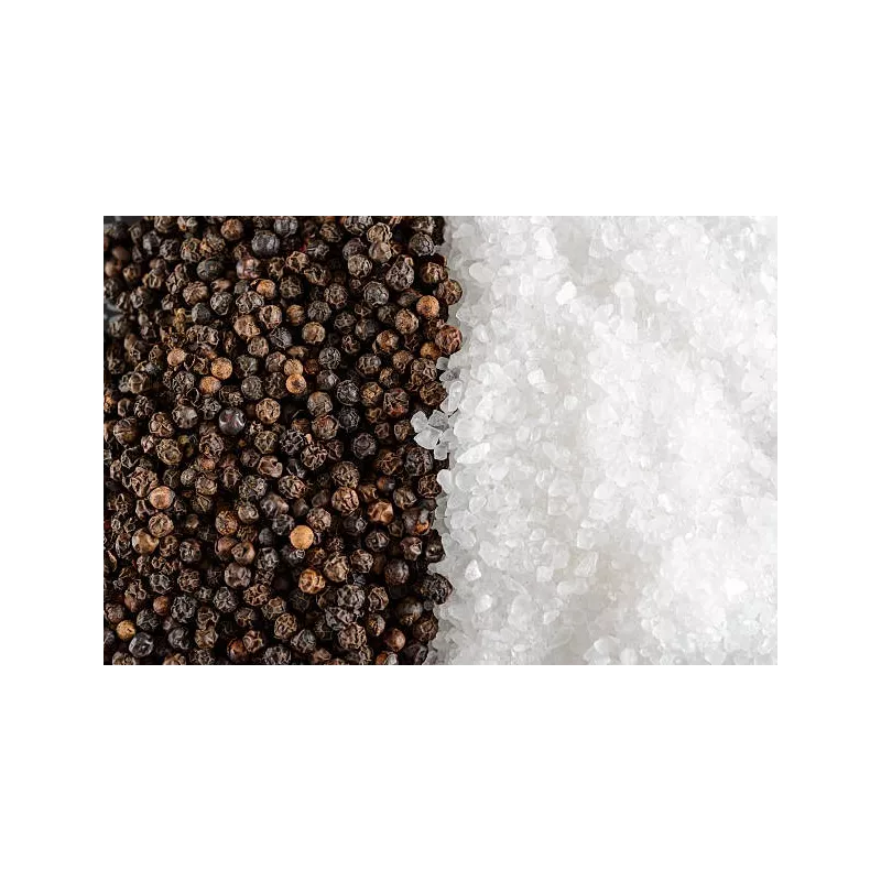 Fresh organic fairtrade pepper with salt PGI from Kampot - direct p...